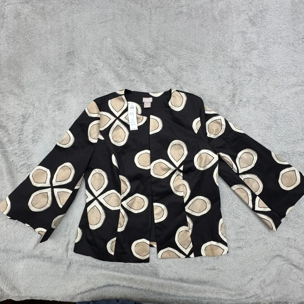 Chico's NWT Women's Short Modern Topper Jacket Women's Size Medium (Chico's‎ 1)